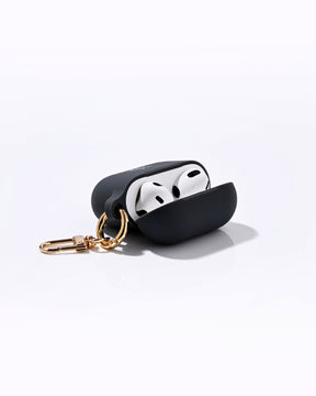 Silikon AirPod Case Schwarz Gold