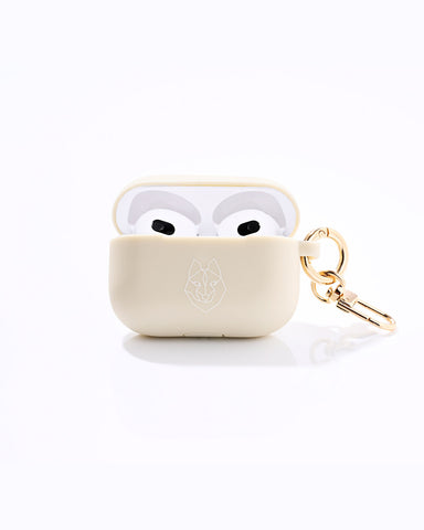 Silikon AirPod Case Off-White Gold