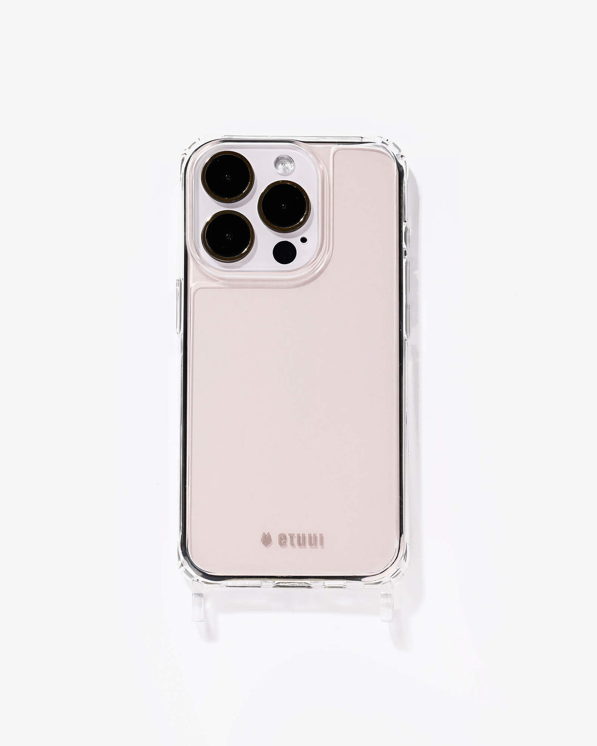 Clear case with eyelets