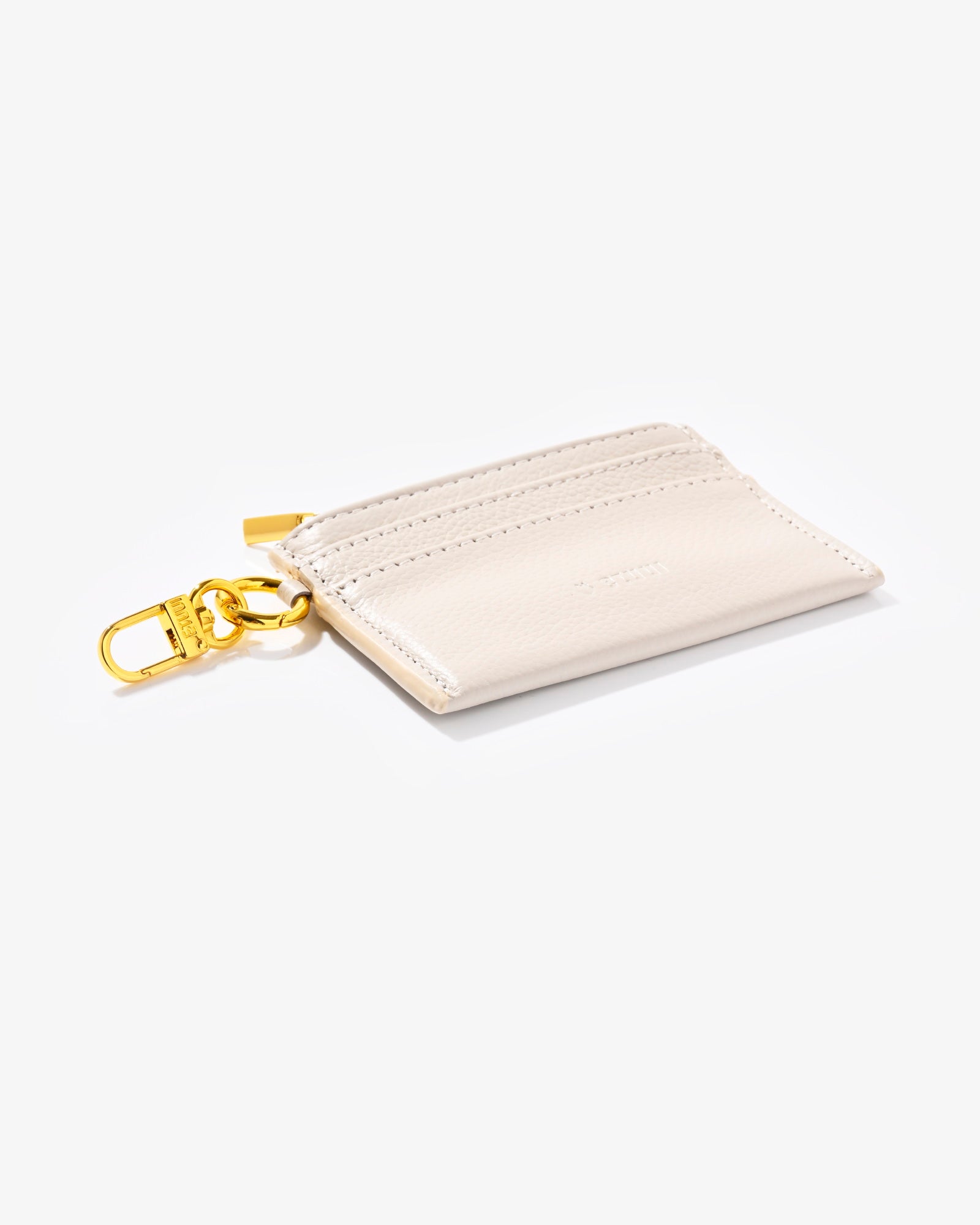 Clip Card Holder 2.0 - Cream Gold