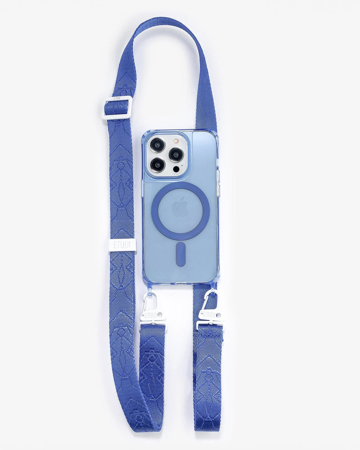 Clear Case Blue Hugo MagSafe