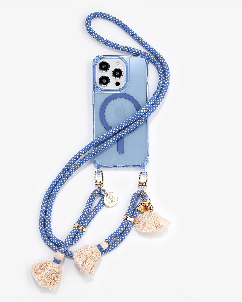 Clear Case Blue Hugo MagSafe