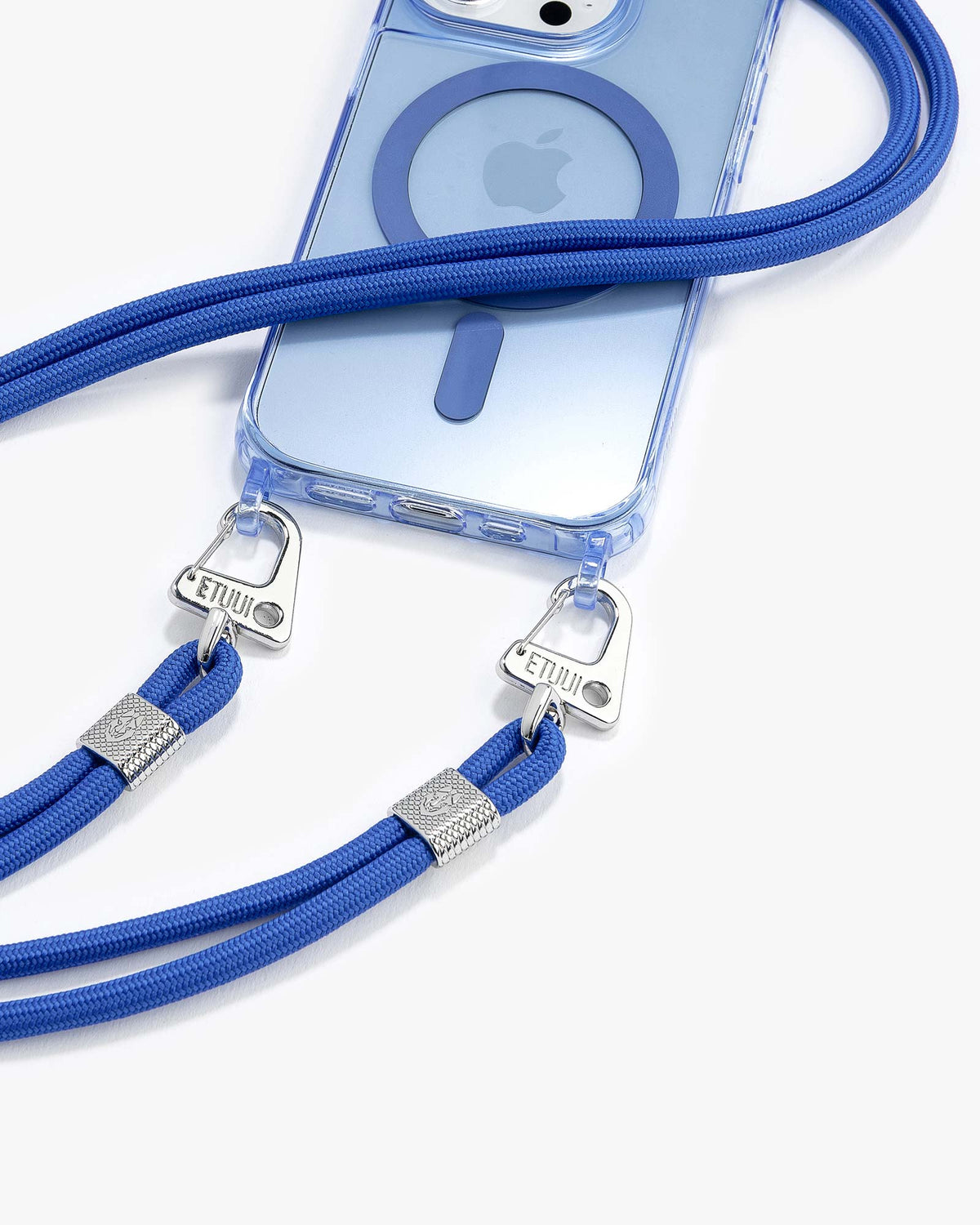 Clear Case Blue Hugo MagSafe