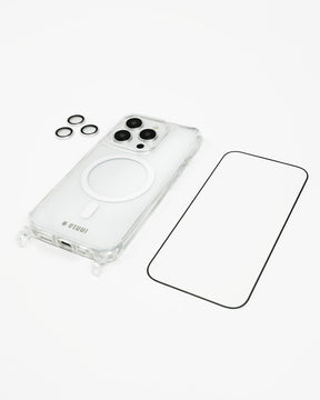 Set Clear Case mit Ösen MagSafe und Protection