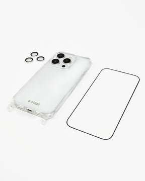 Set Clear Case mit Ösen und Protection