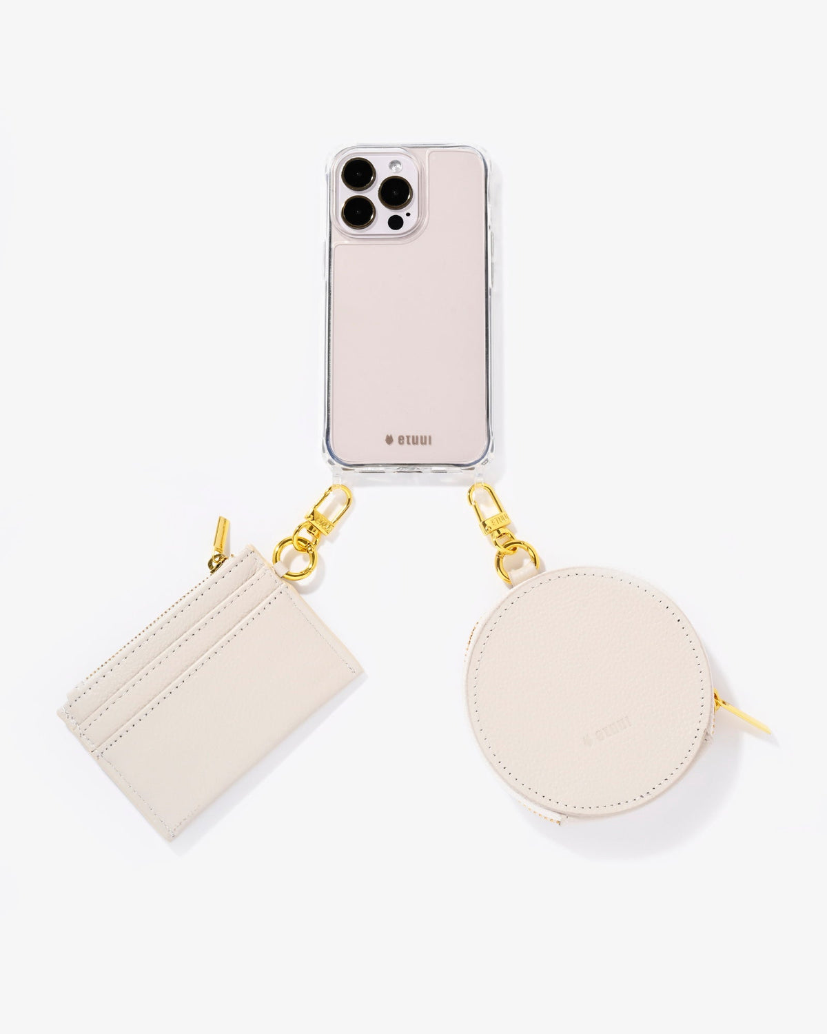 Clip Card Holder 2.0 - Creme Gold