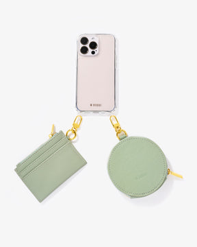 Clip Card Holder 2.0 - Eucalyptus Gold