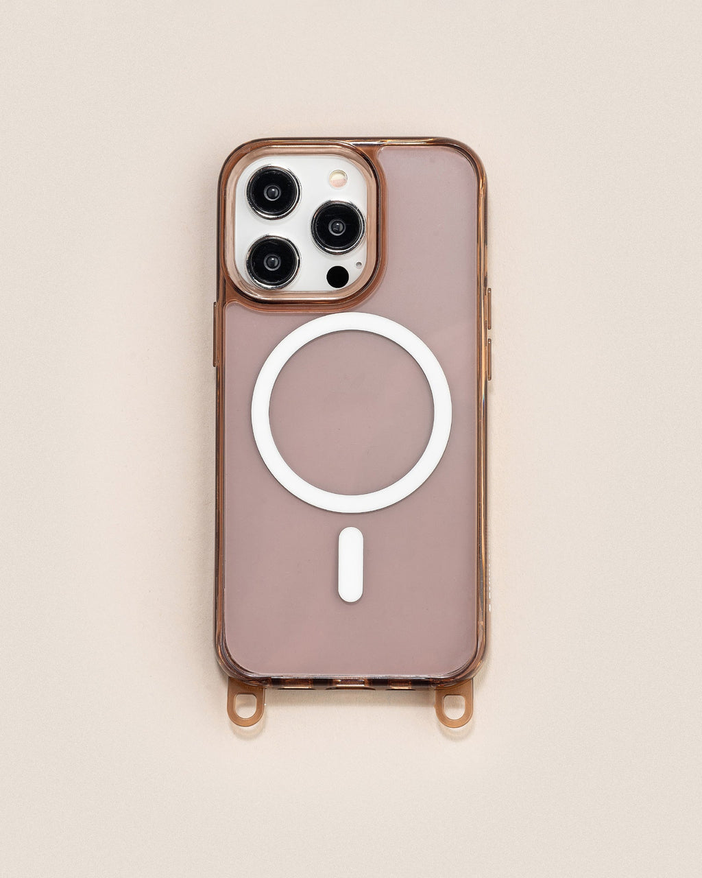 Clear Case Flex Braun MagSafe