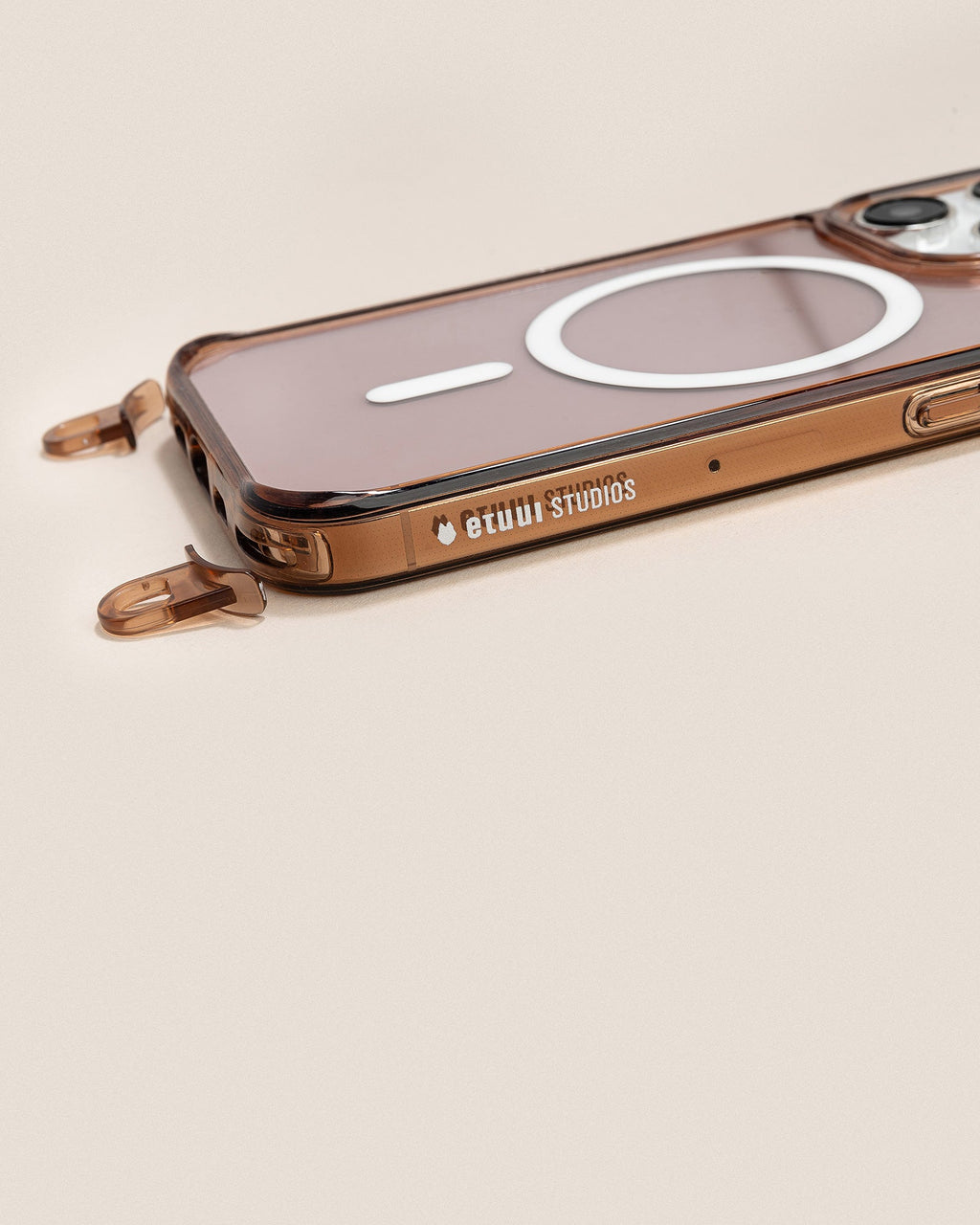 Clear Case Flex Braun MagSafe