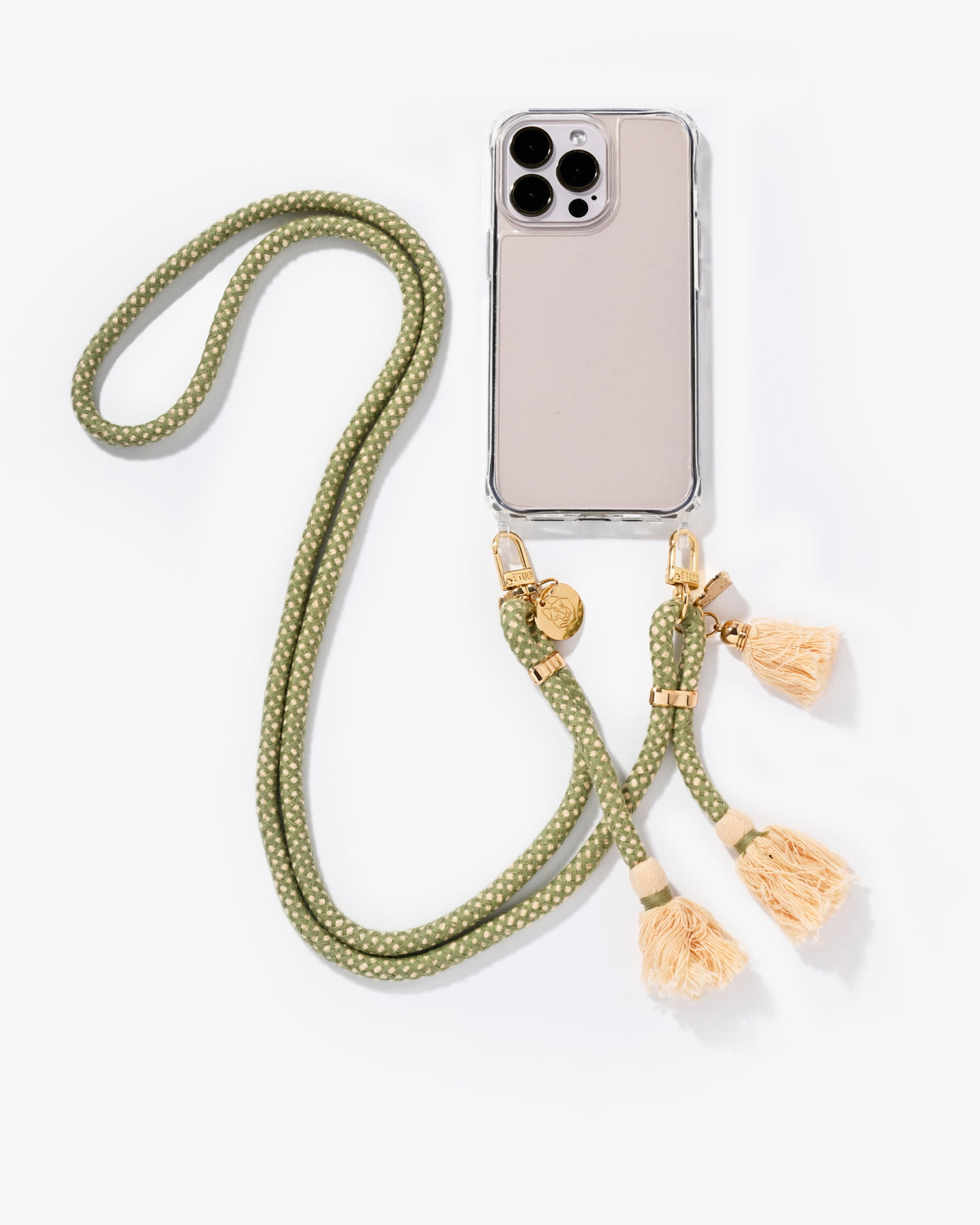 Basil cell phone strap + clear case