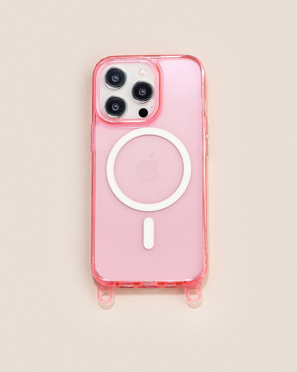 Clear Case Flex Pink MagSafe