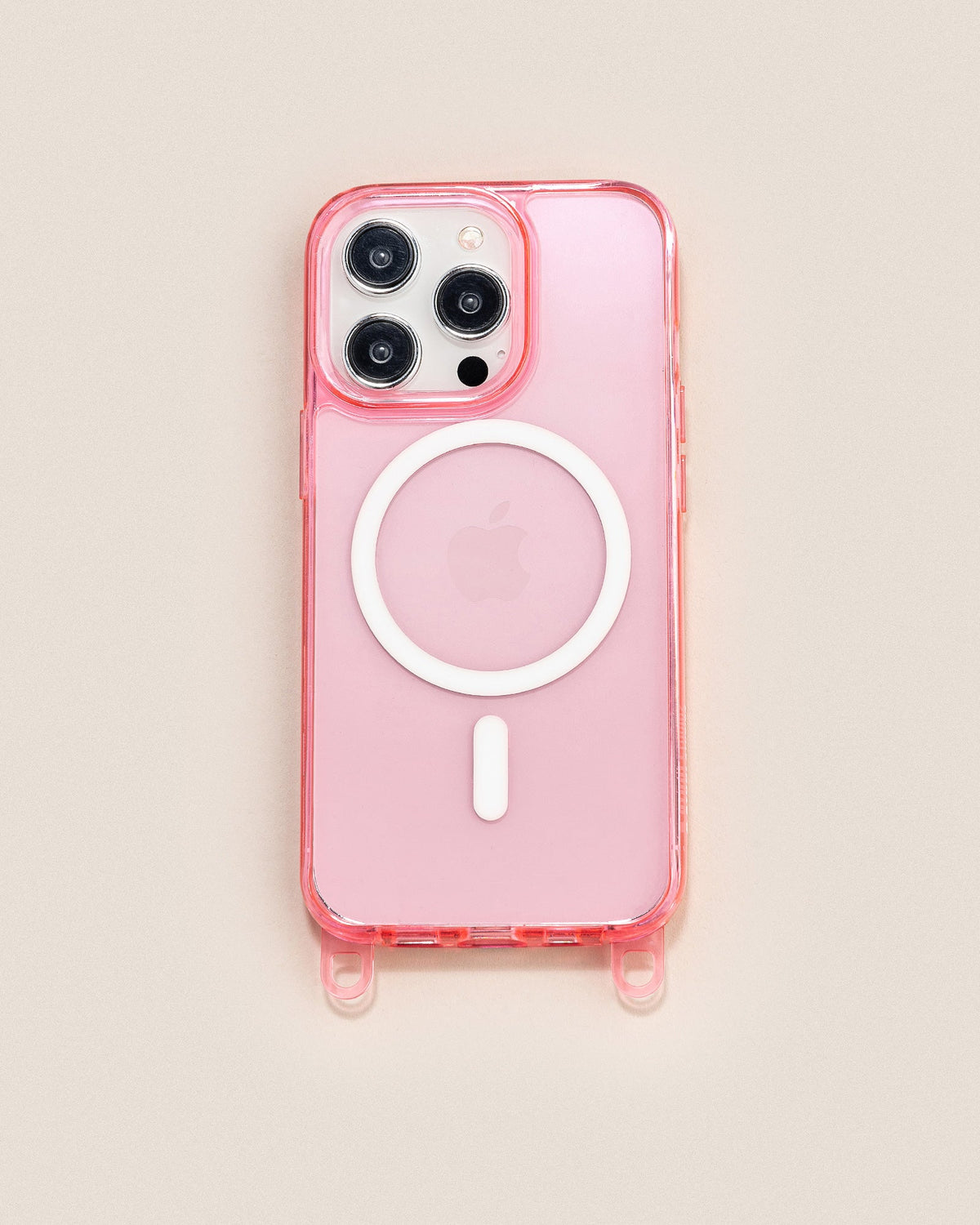 Clear Case Flex Pink MagSafe