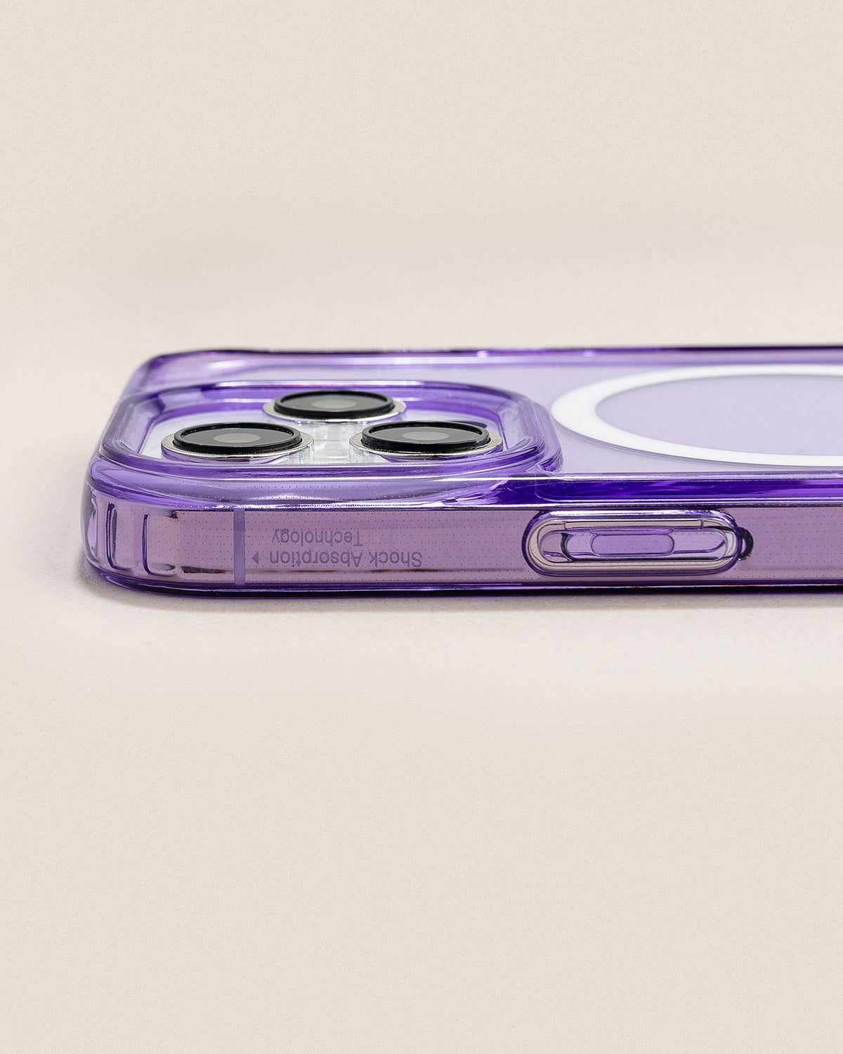 Clear Case Lila MagSafe
