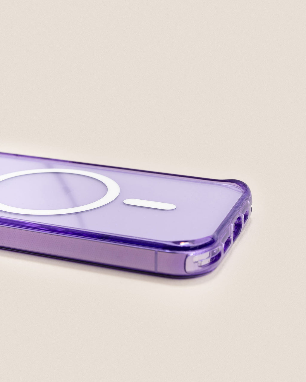 Clear Case Lila MagSafe