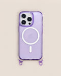 Clear Case Flex Lila MagSafe