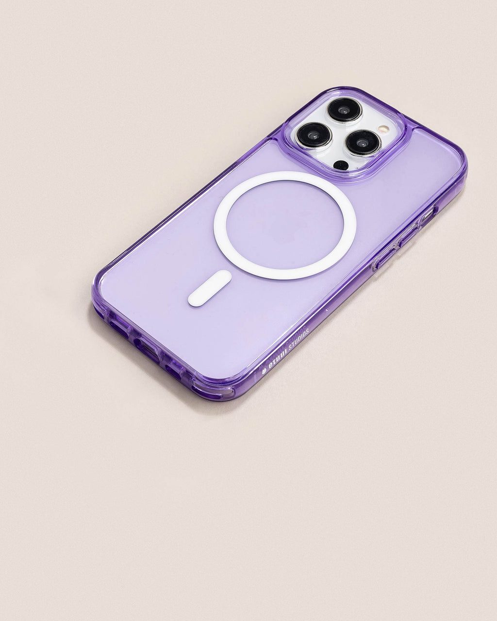 Clear Case Lila MagSafe