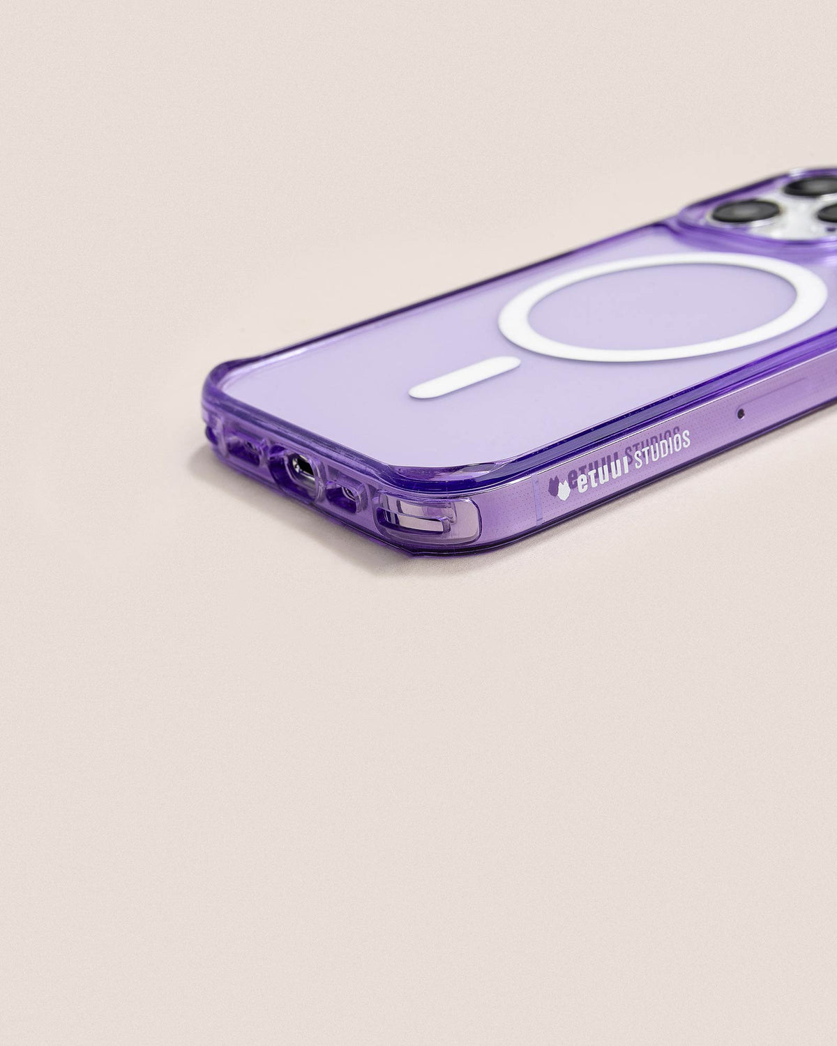 Clear Case Lila MagSafe