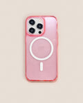 Clear Case Pink MagSafe