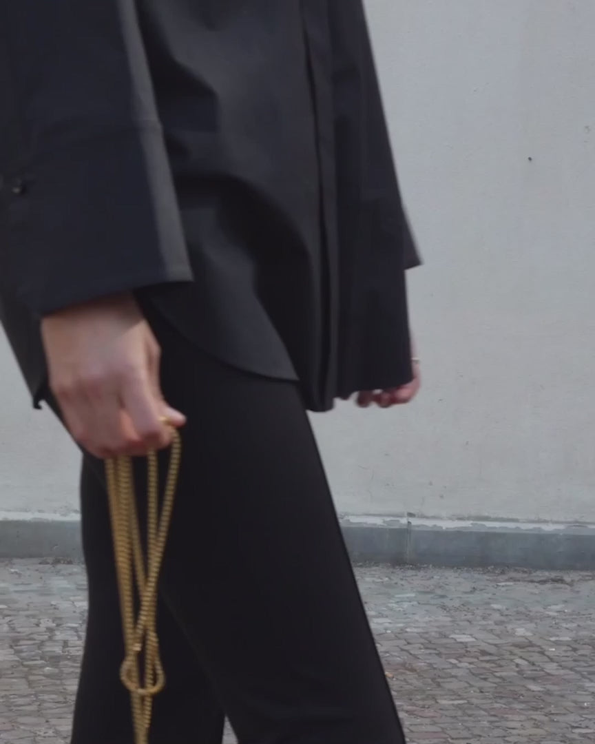 Steel Chain 18K Gold