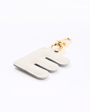 Puffer Letter Charms Creme