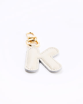 Puffer Letter Charms Creme