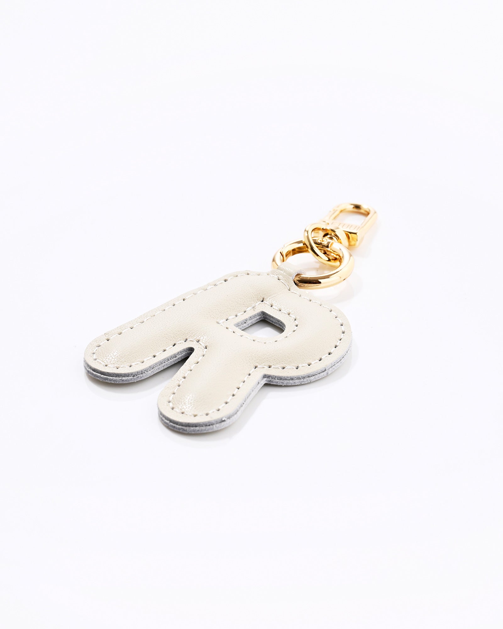 Puffer Letter Charms Creme