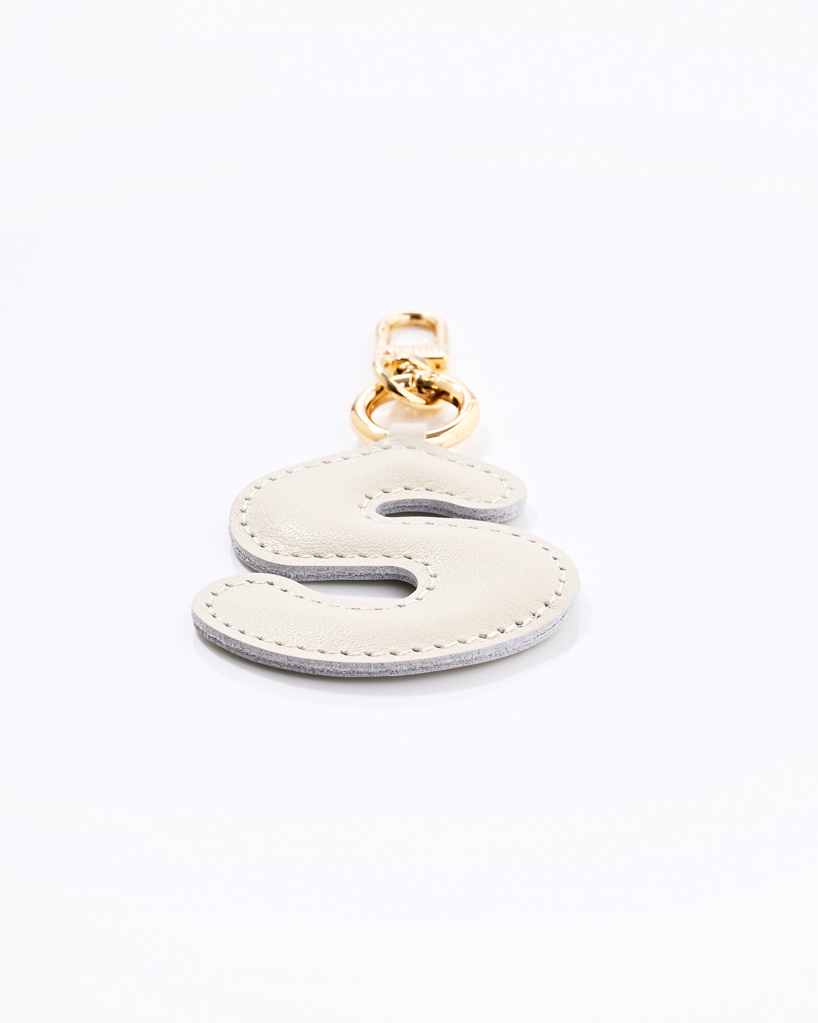 Puffer Letter Charms Creme