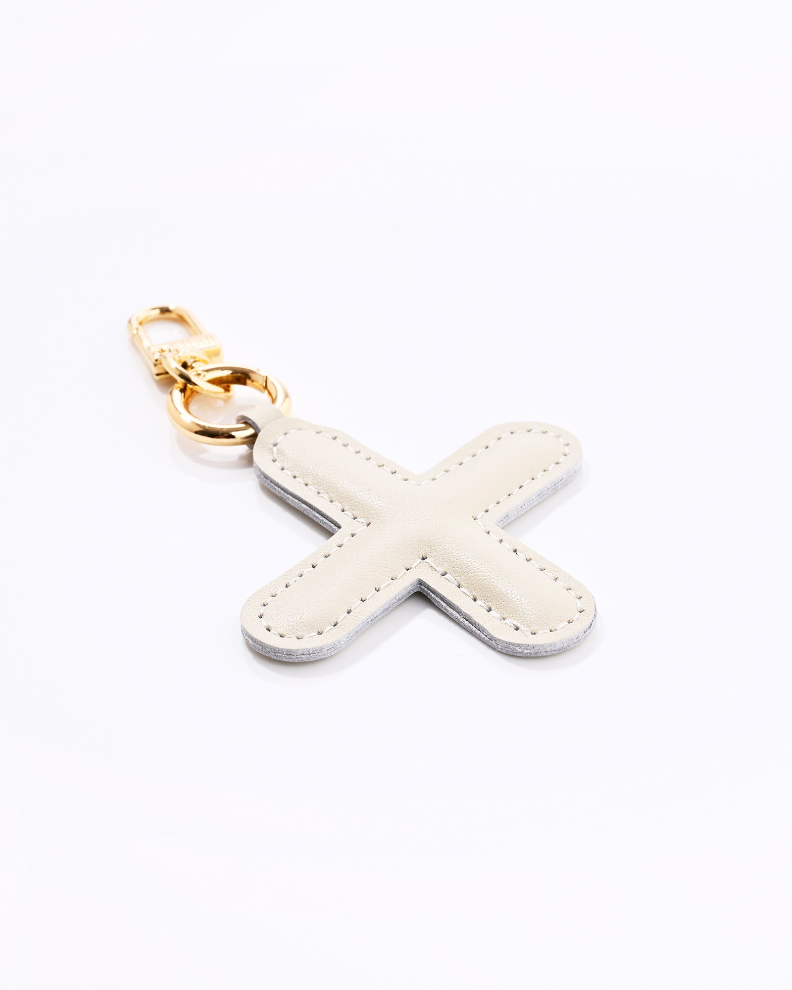 Puffer Letter Charms Creme