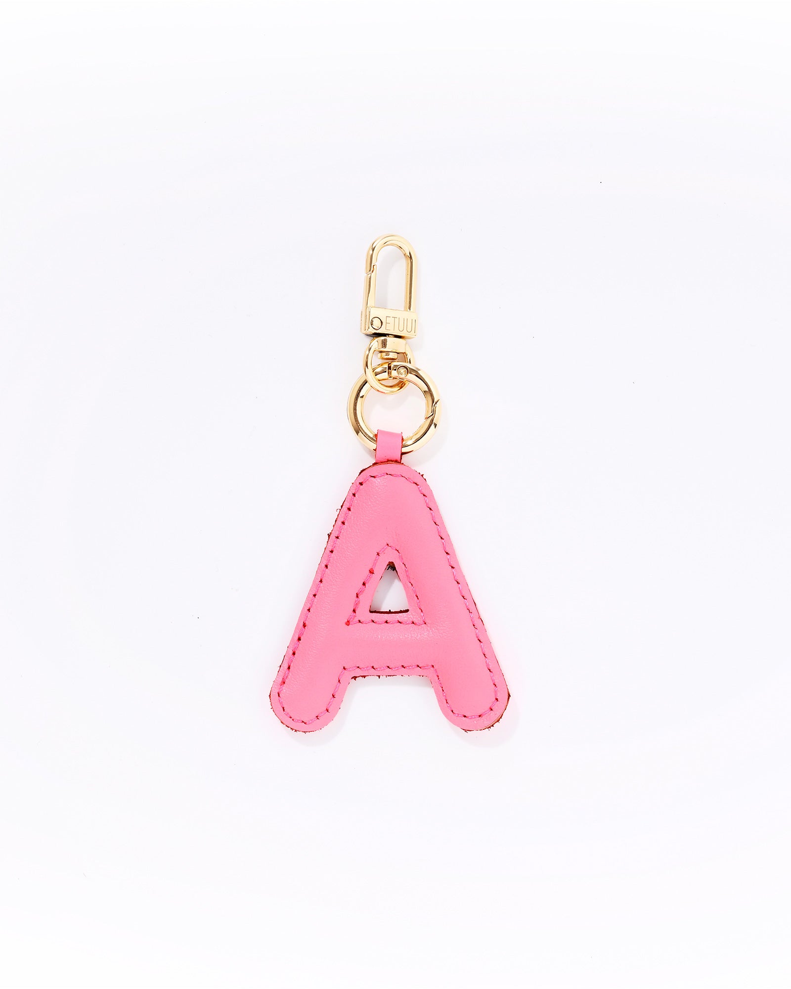 Puffer Letter Charms Pink