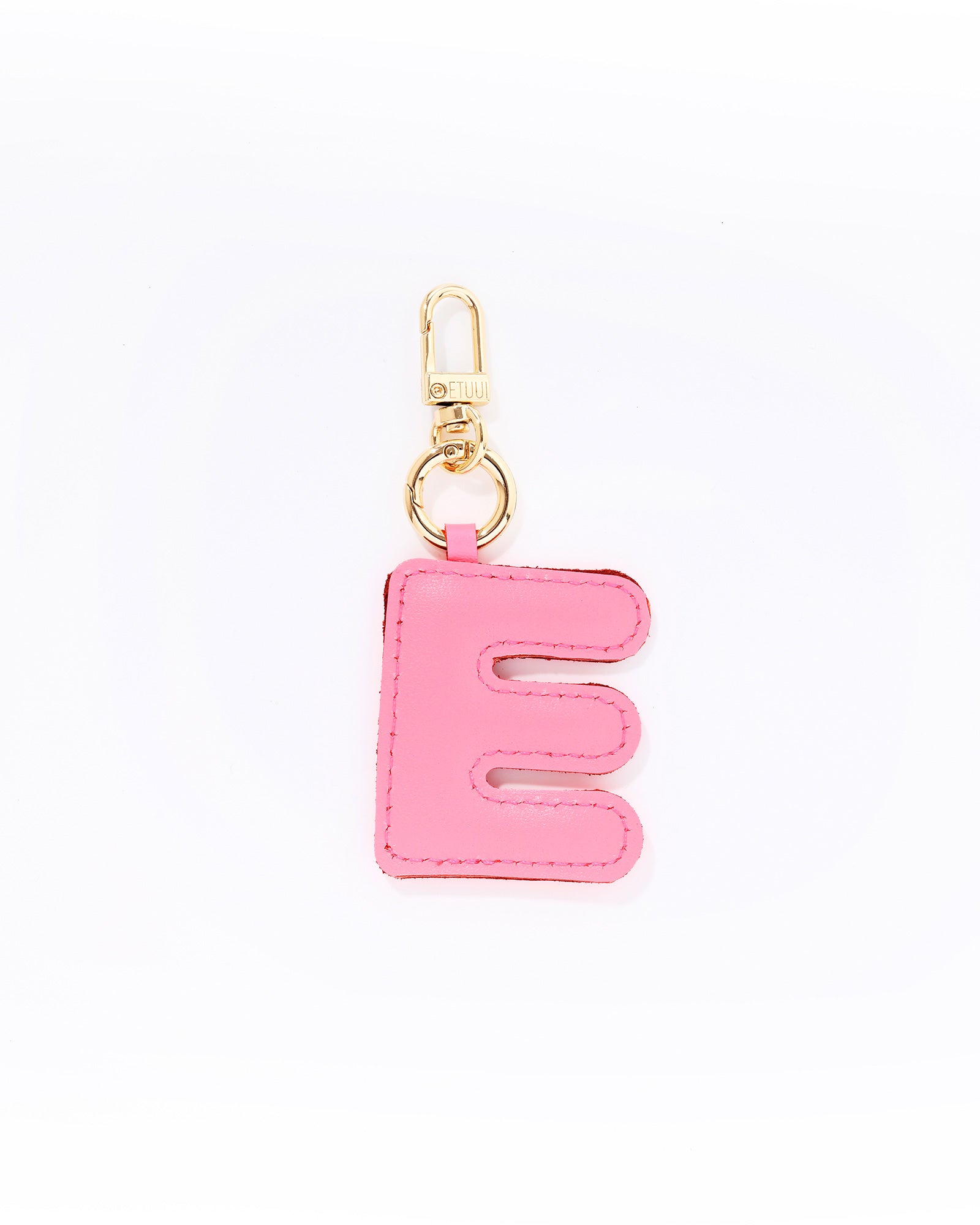 Puffer Letter Charms Pink