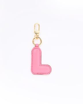 Puffer Letter Charms Pink