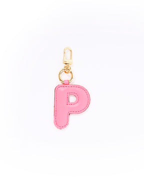 Puffer Letter Charms Pink