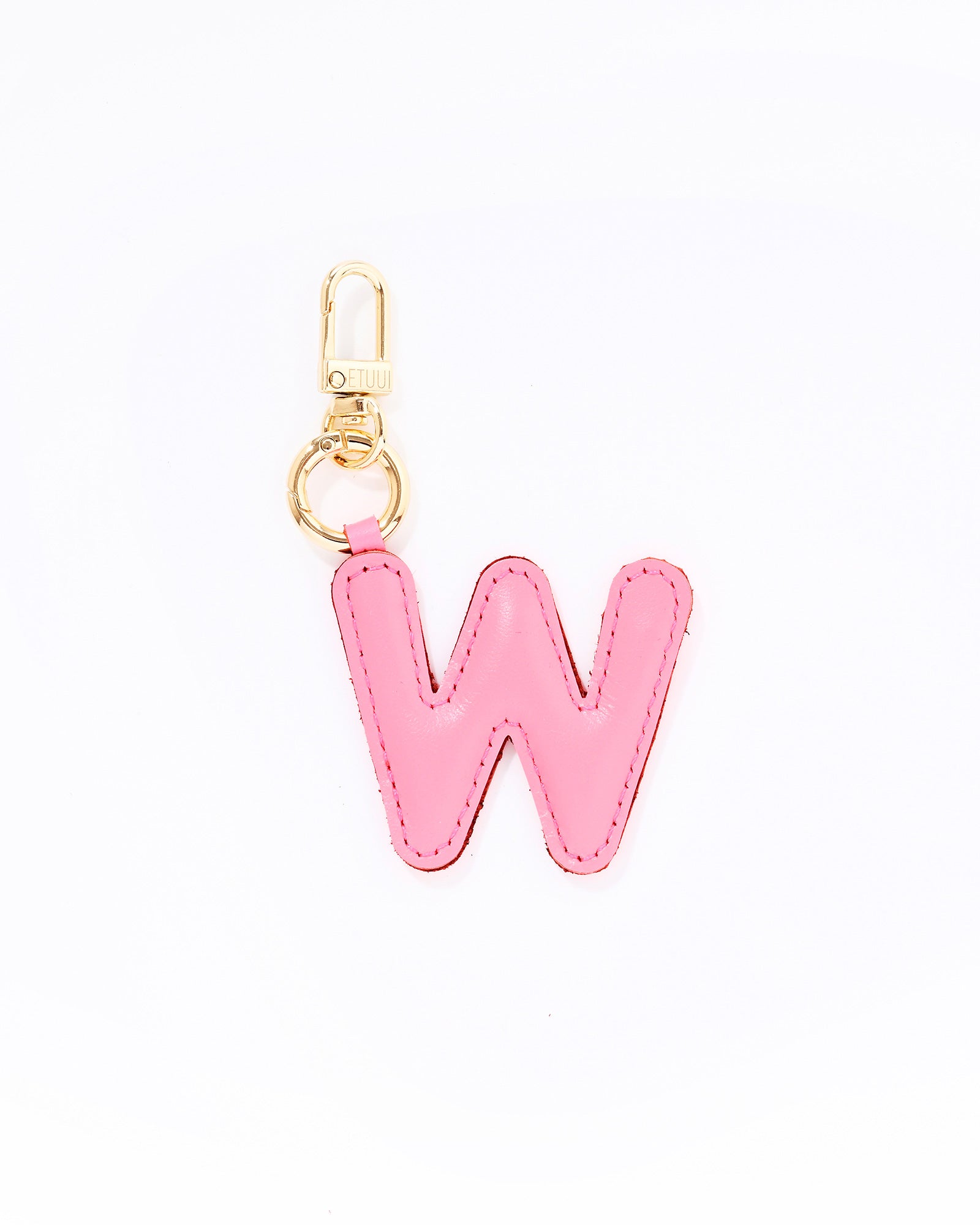 Puffer Letter Charms Pink