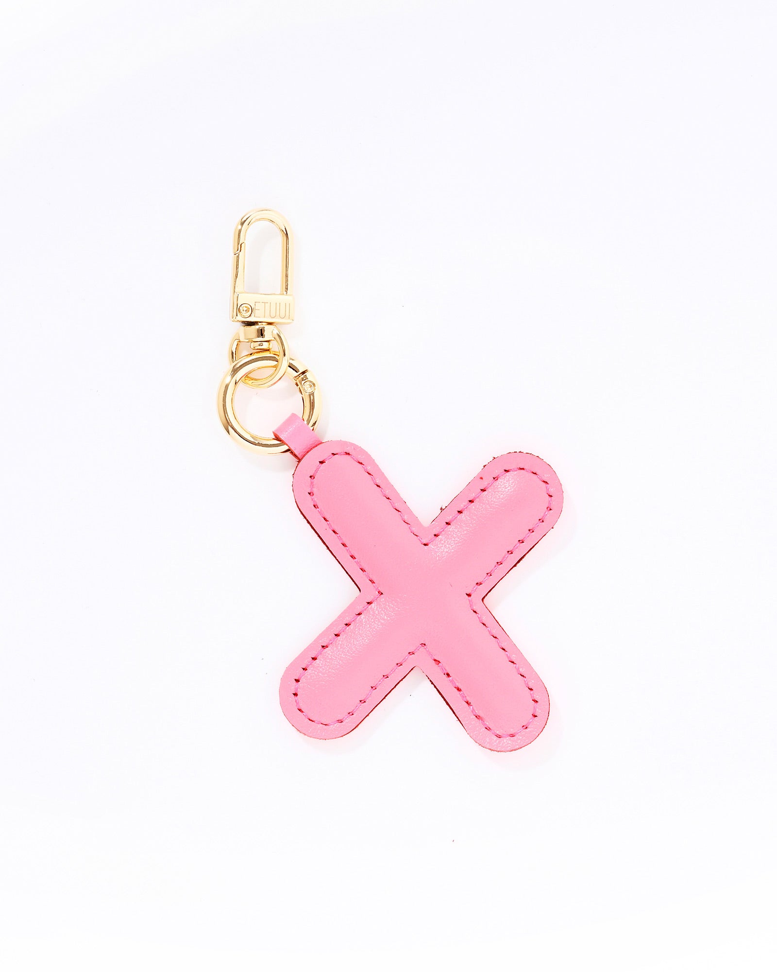 Puffer Letter Charms Pink