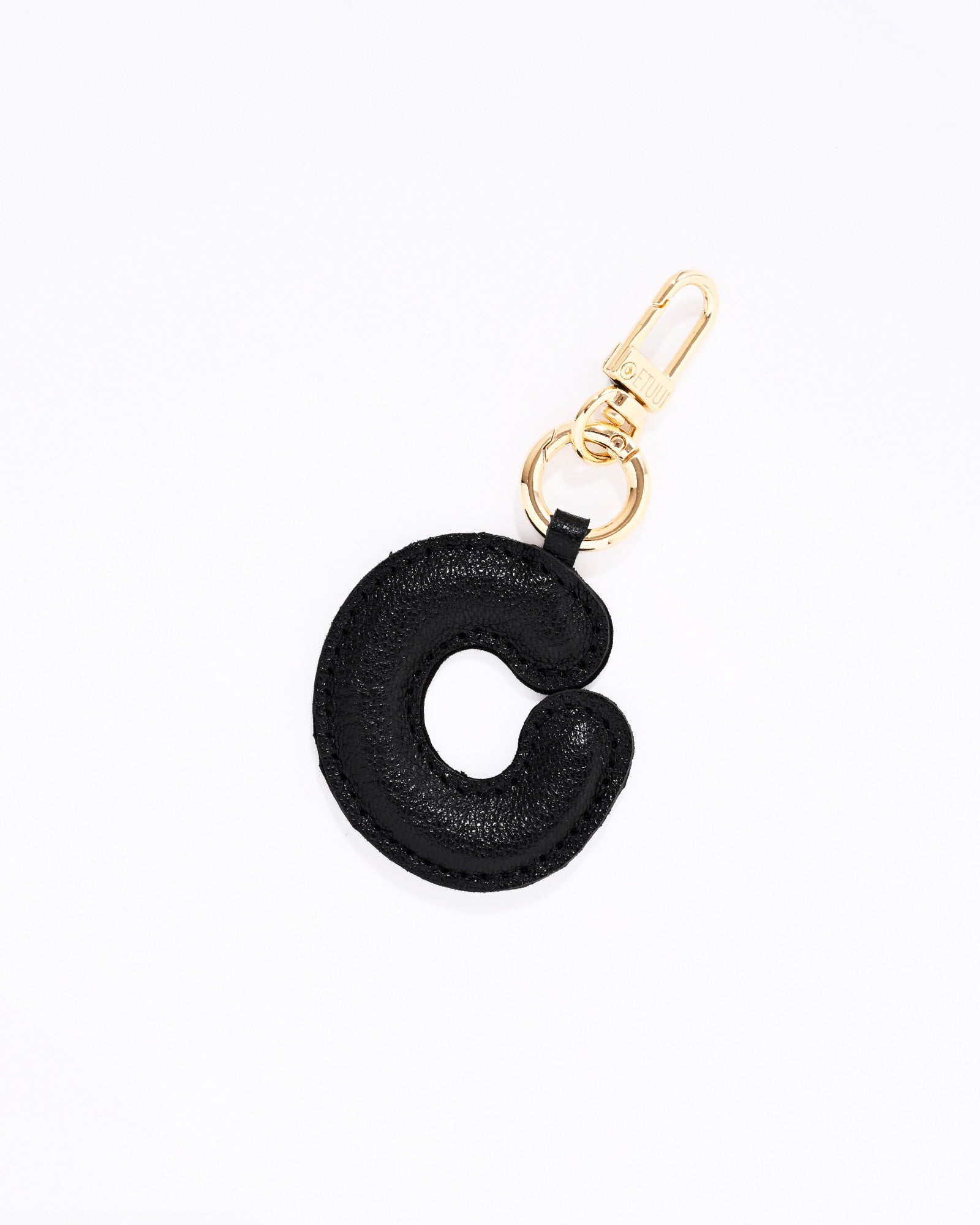 Puffer Letter Charms Black