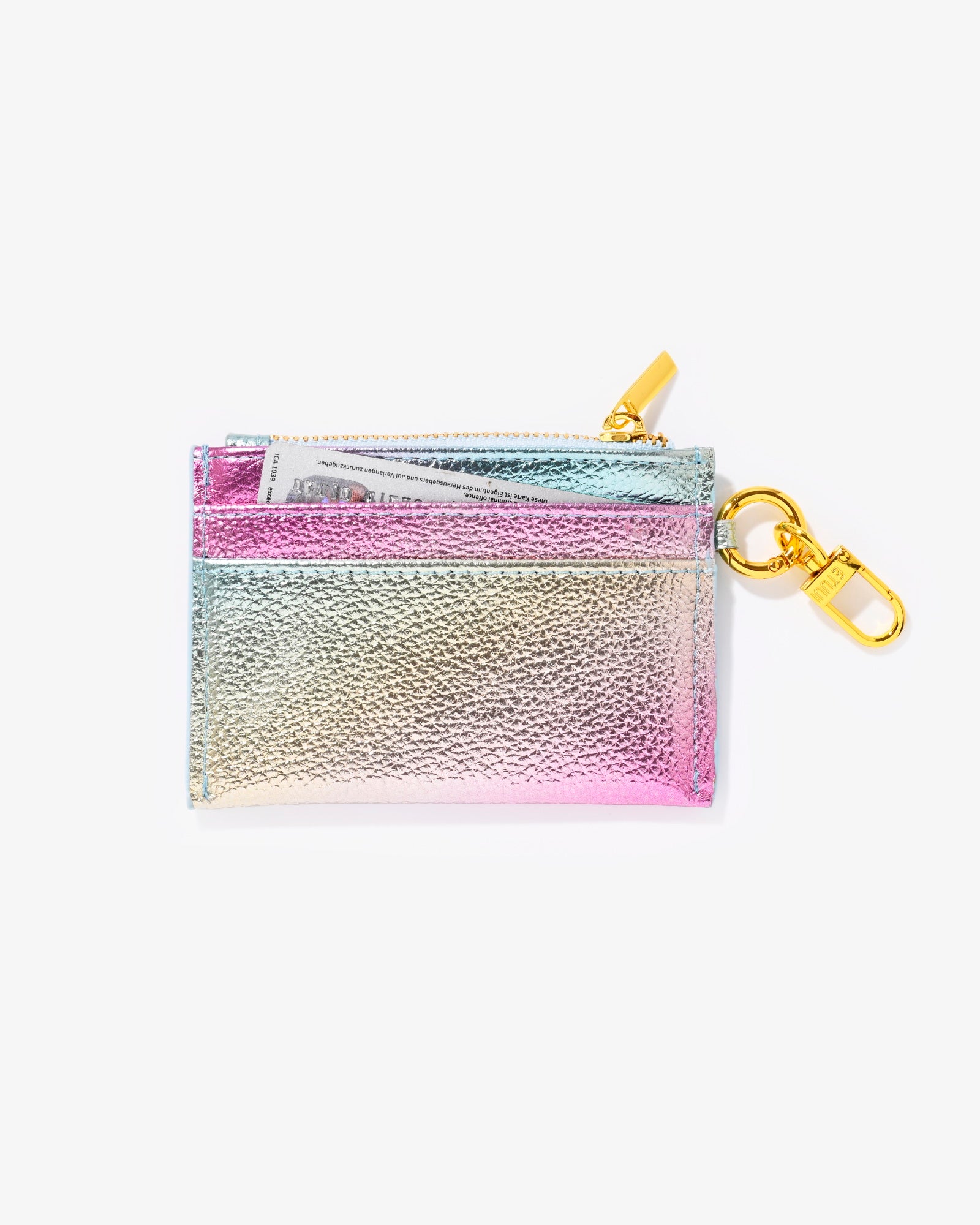 Clip Card Holder 2.0 - Rainbow Gold