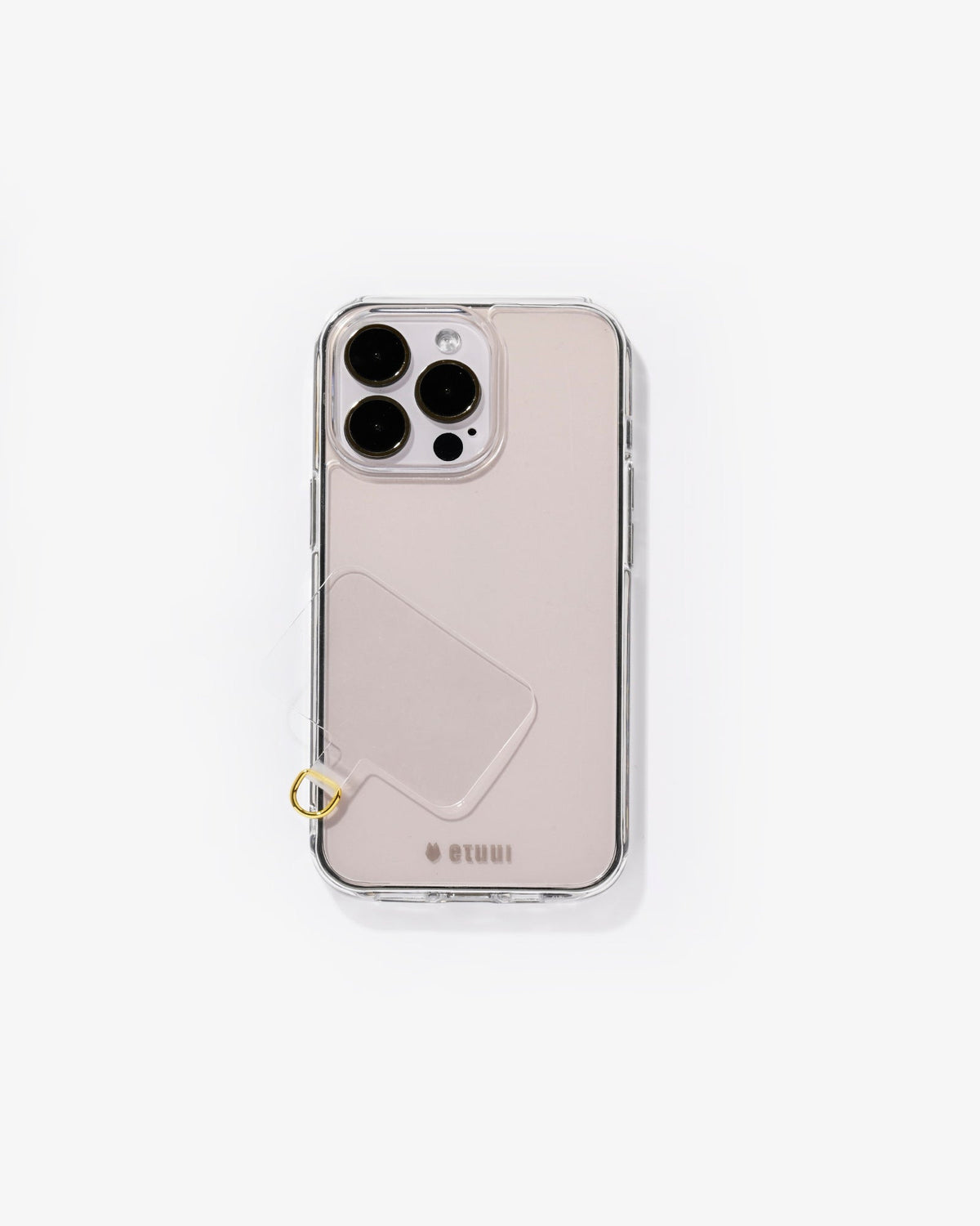 Steckkarte Transparent Gold