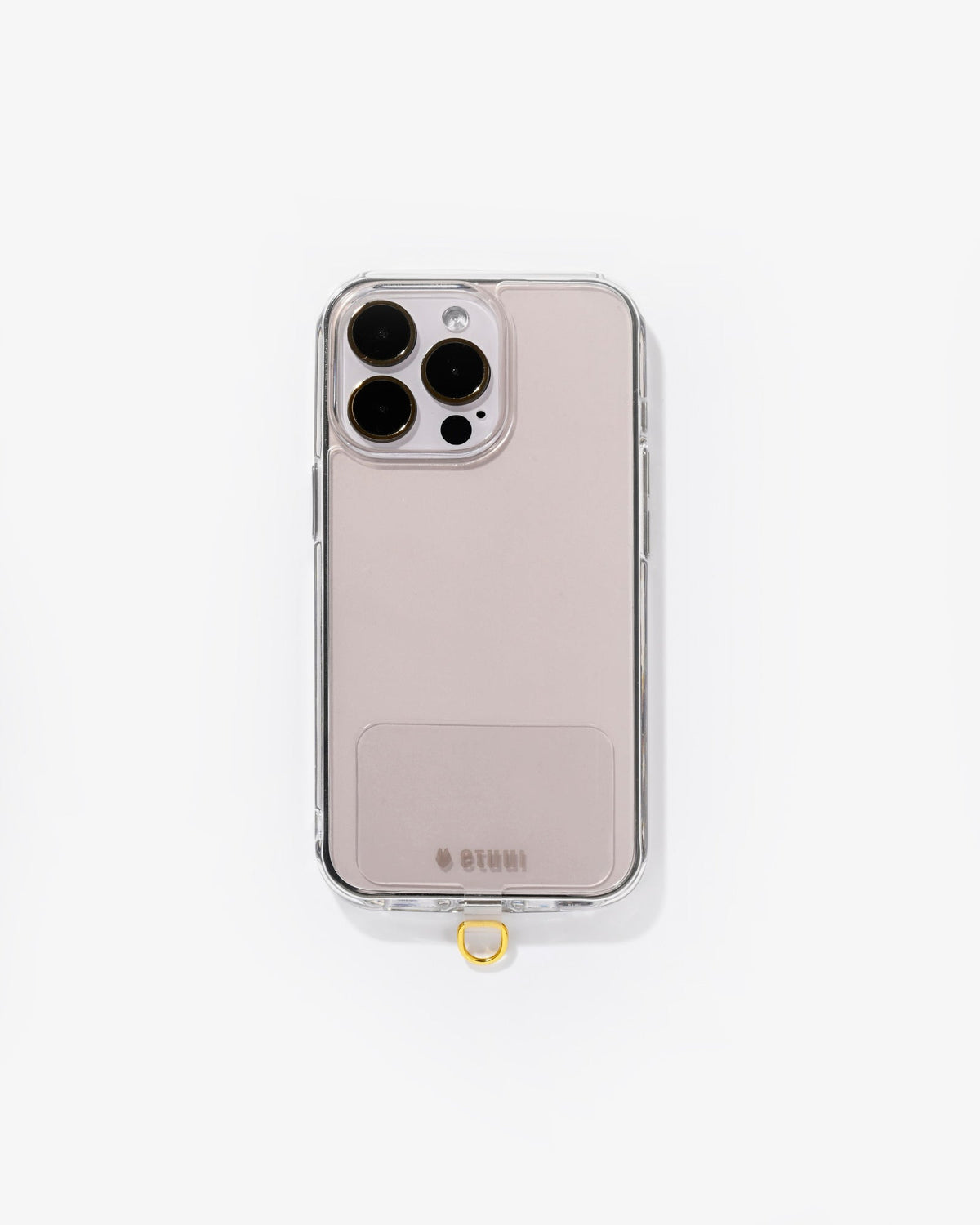 Steckkarte Transparent Gold