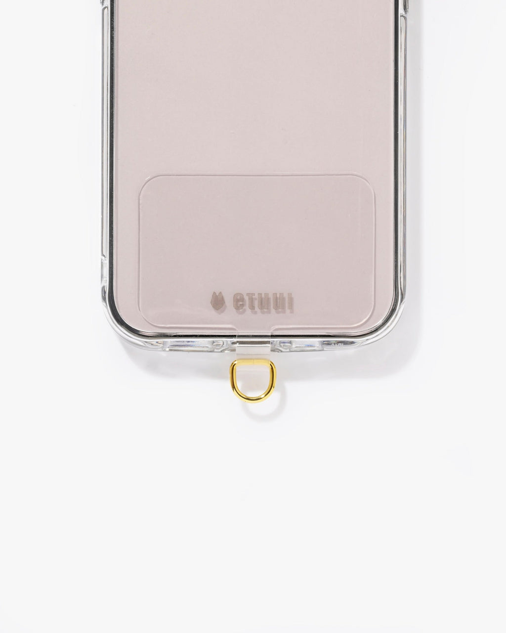 Steckkarte Transparent Gold