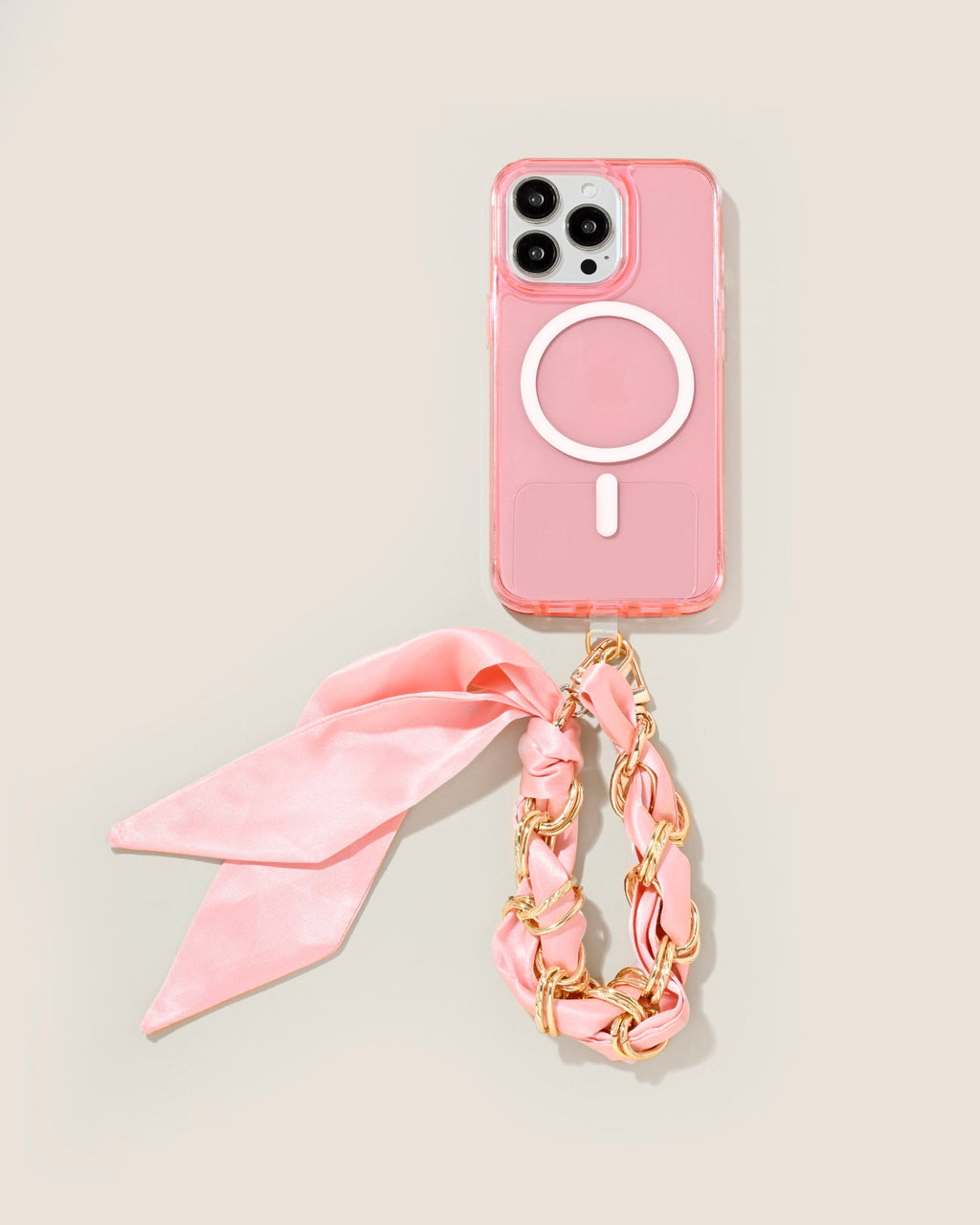 Clear Case Pink MagSafe