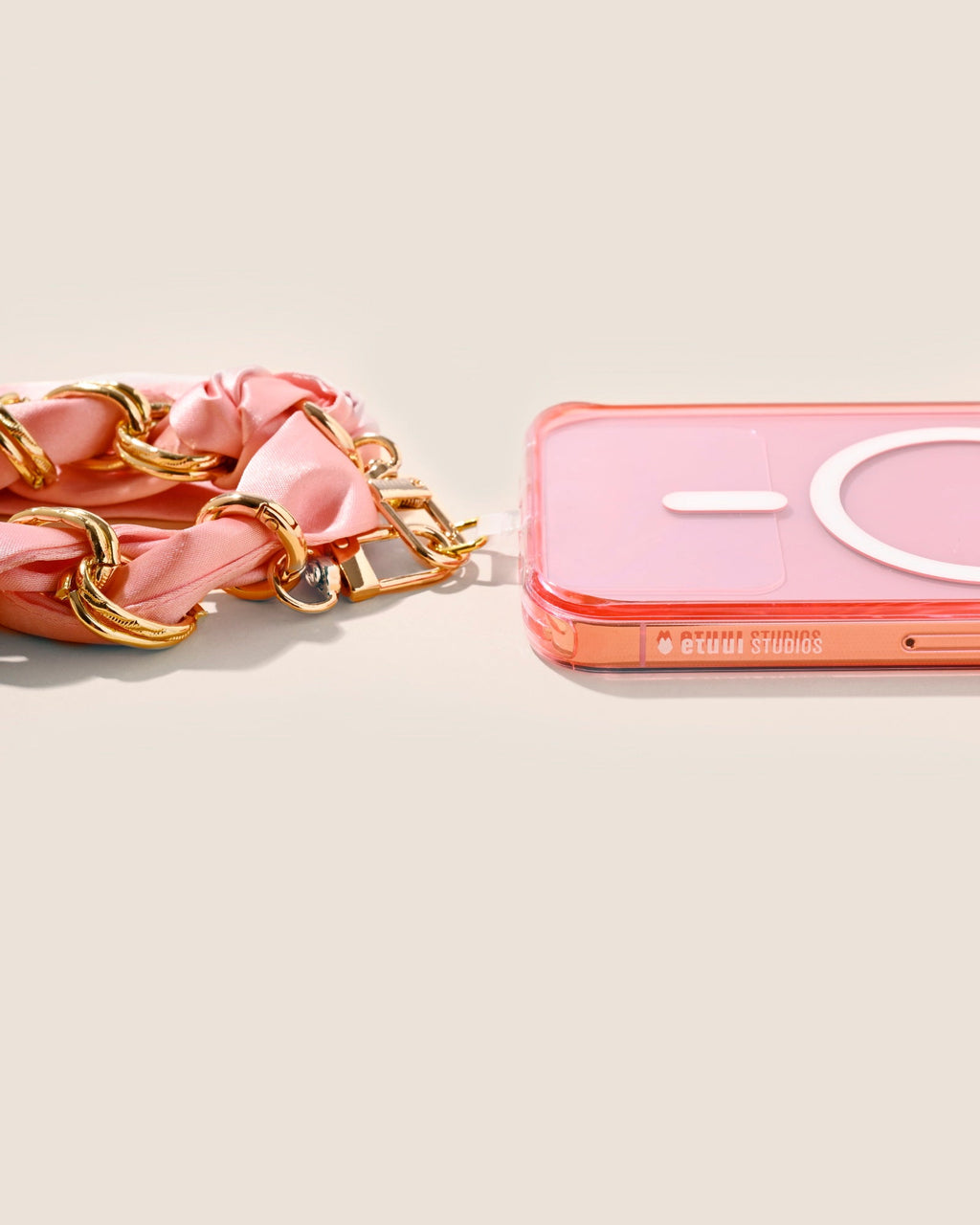 Clear Case Pink MagSafe