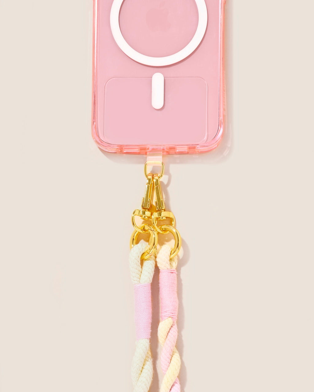 Clear Case Pink MagSafe