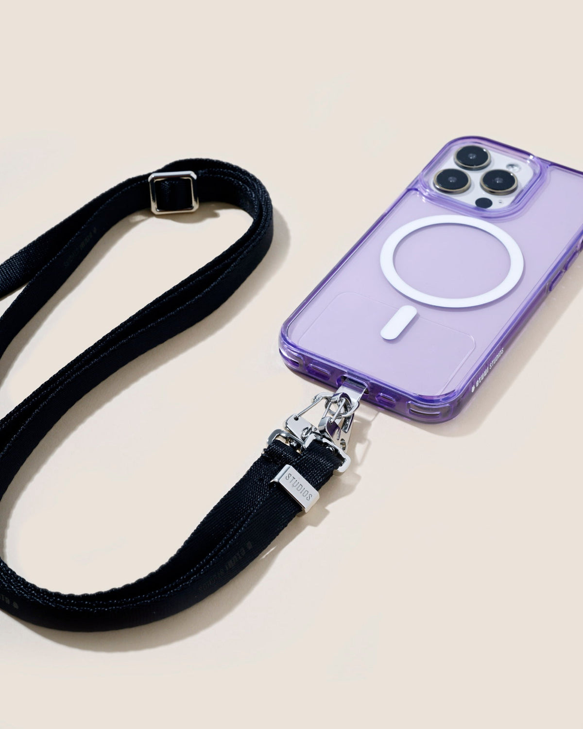 Clear Case Lila MagSafe