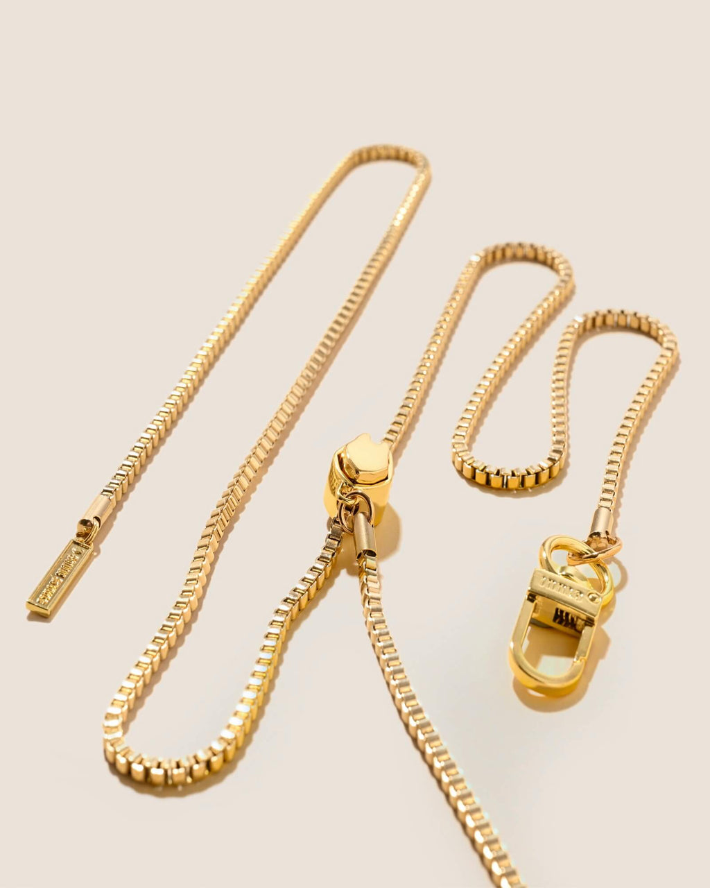Steel Chain 18K Gold