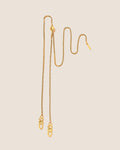 Steel Chain 18K Gold