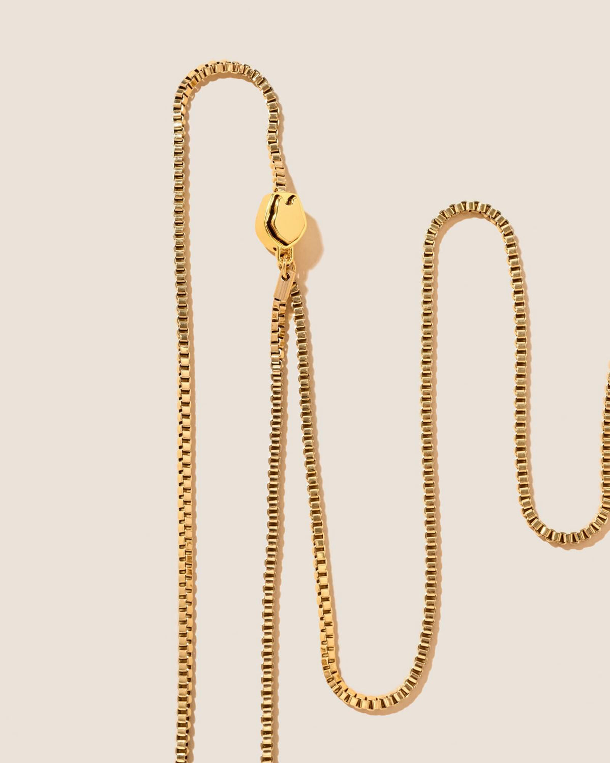 Steel Chain 18K Gold