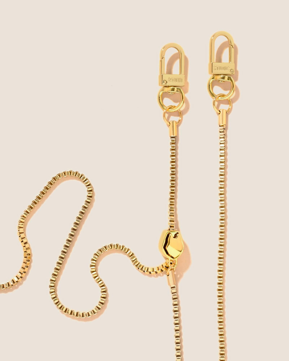 Steel Chain 18K Gold