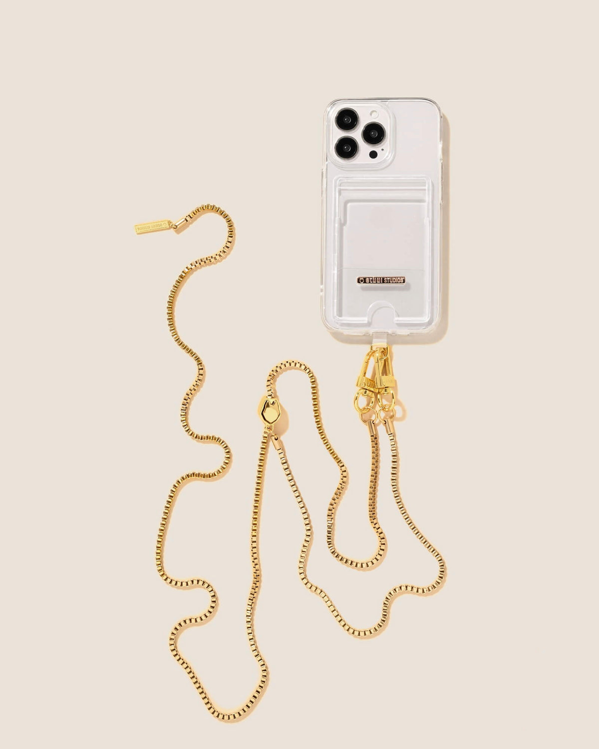 Steel Chain 18K Gold